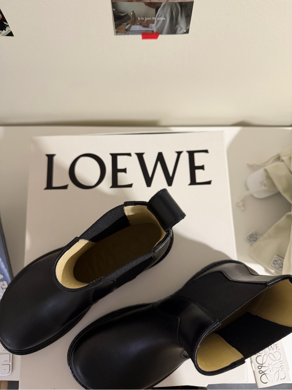 Loewe Black Blaze Chelsea Boots - Picture 2 of 6